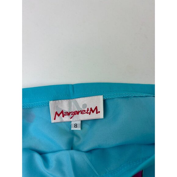 S Vintage Margaret M Flower Top Skirt Set - Picture 6 of 6